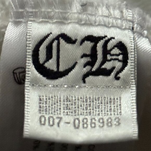 Chrome Hearts White Horseshoe Zip Up Hoodie - Picture 8 of 8